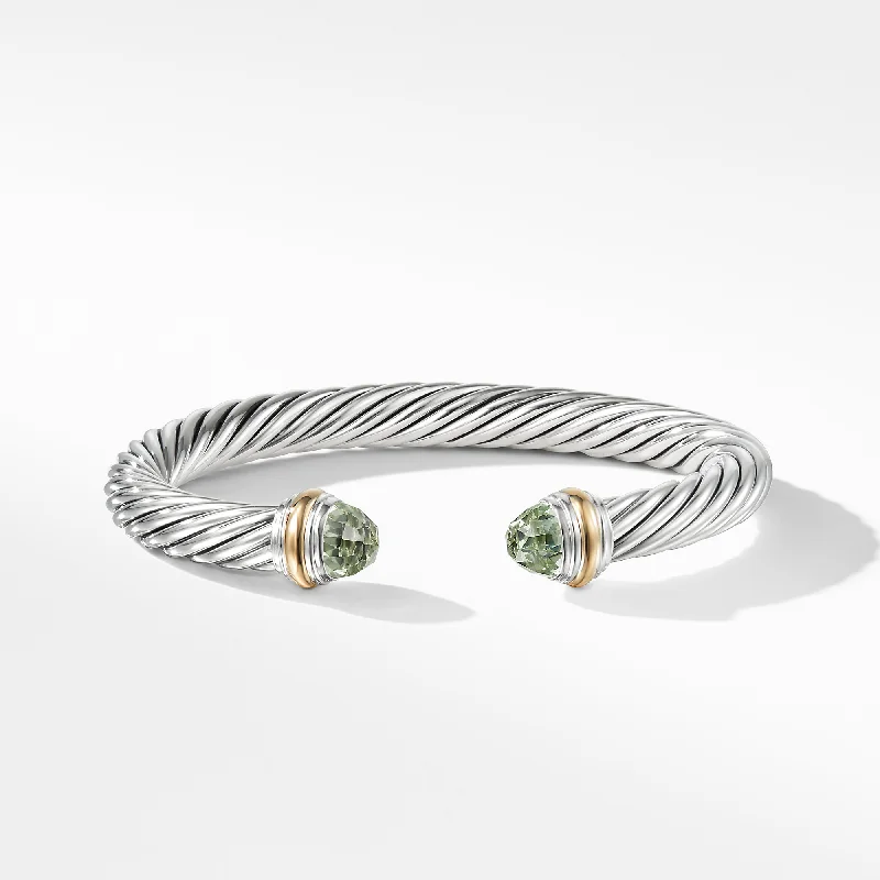 David Yurman  Bracelet in Silver and 14-Karat Yellow Gold