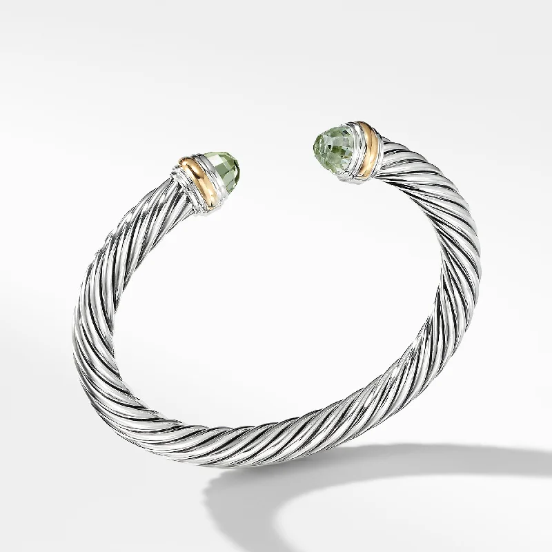 David Yurman  Bracelet in Silver and 14-Karat Yellow Gold