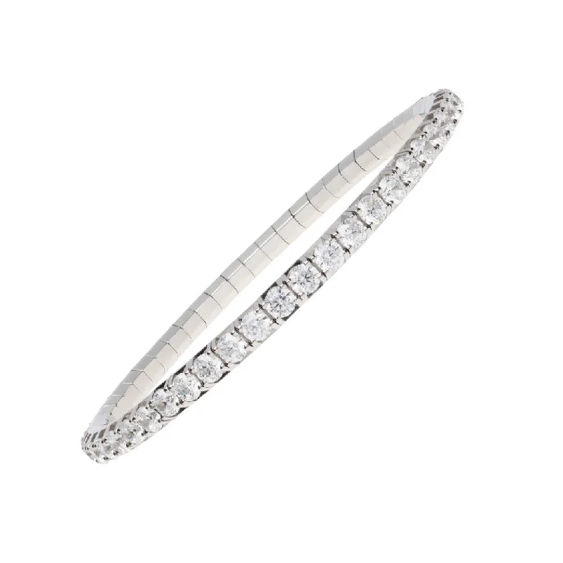 7.30 ctw Diamond Stretch Tennis Bracelet