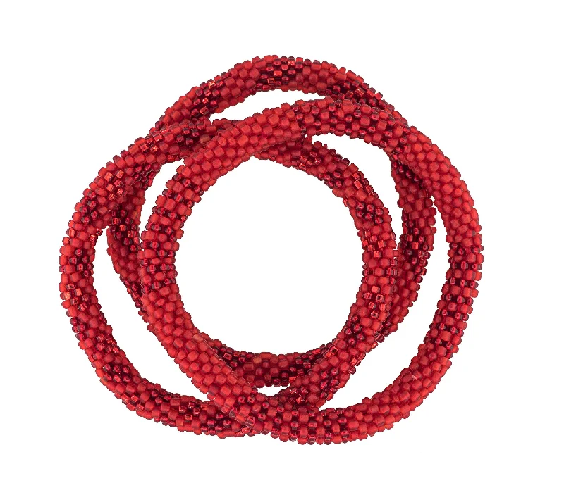 8 inch Roll-On® Bracelets <br> *NEW* Scarlet