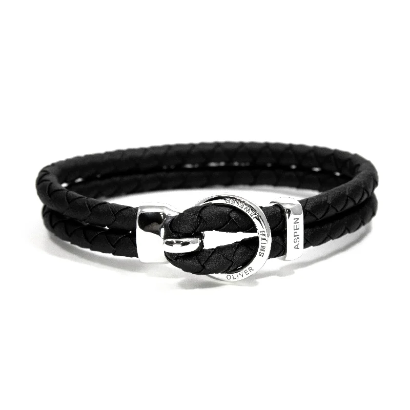 BLACK BALBOA BRACELET