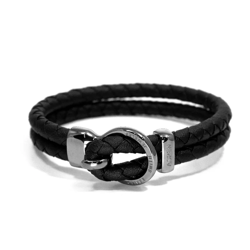 Bolboa Bracelet Black Silver Aspen Edition