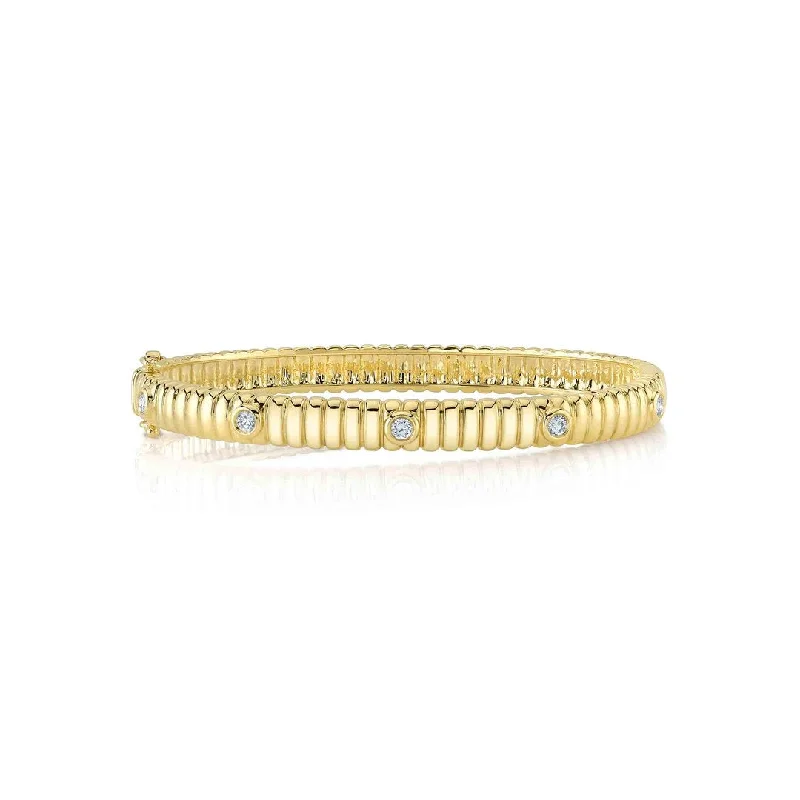 Diamond Bangle Bracelet