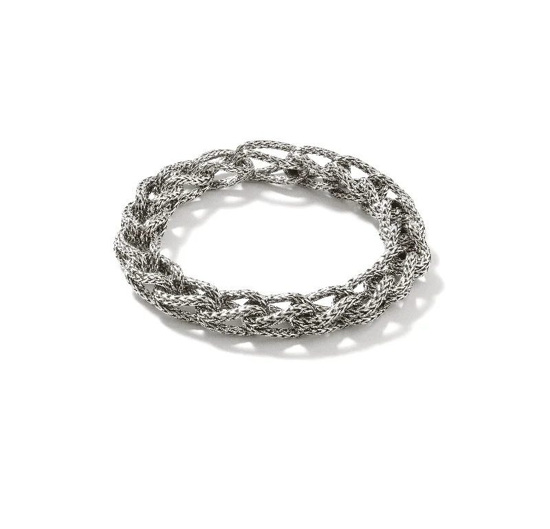 John Hardy Silver Chain Link Bracelet