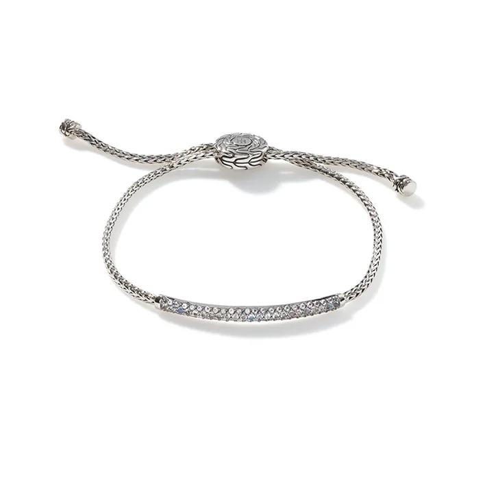 John Hardy Mini Pull Through Bracelet with Moonstone