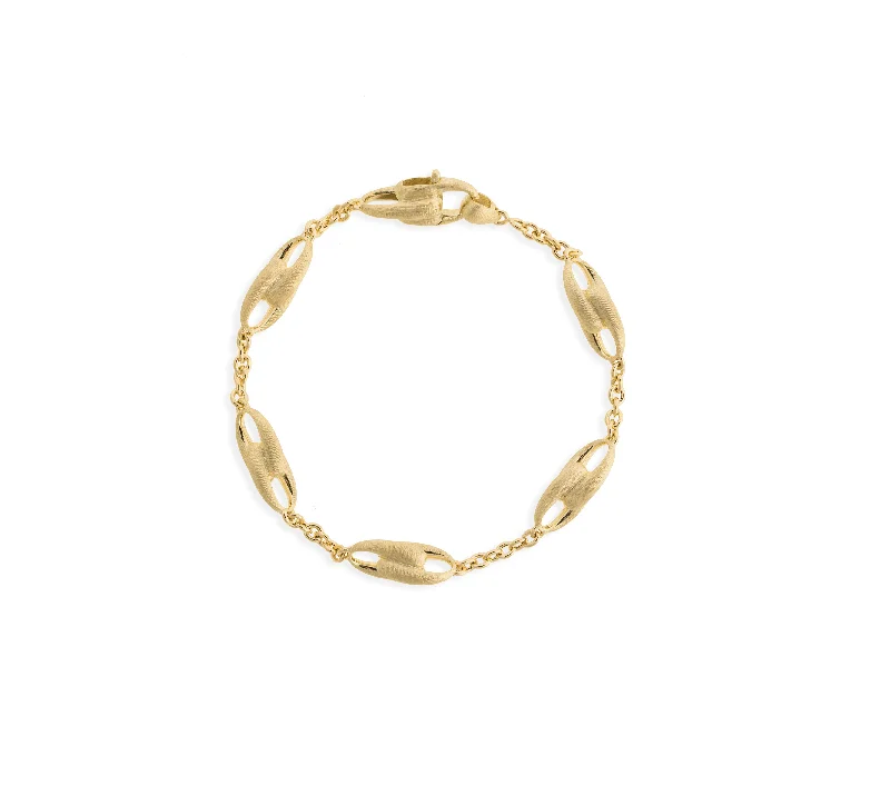 Marco Bicego Lucia Yellow Gold Oval Link Bracelet