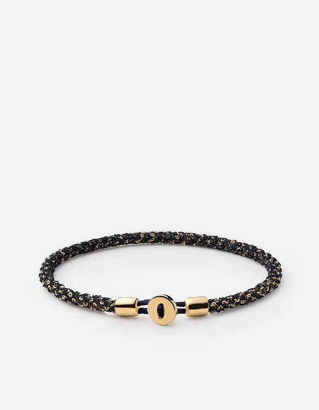 Nexus Woven Bracelet, Gold Vermeil