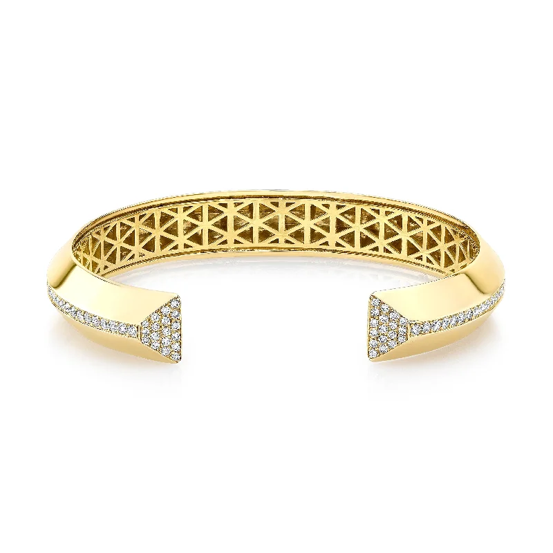 Pyramid Cuff Bracelet