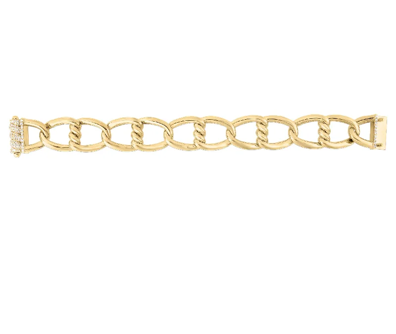 Roberto Coin Cialoma 18K Yellow Gold Diamond Bracelet