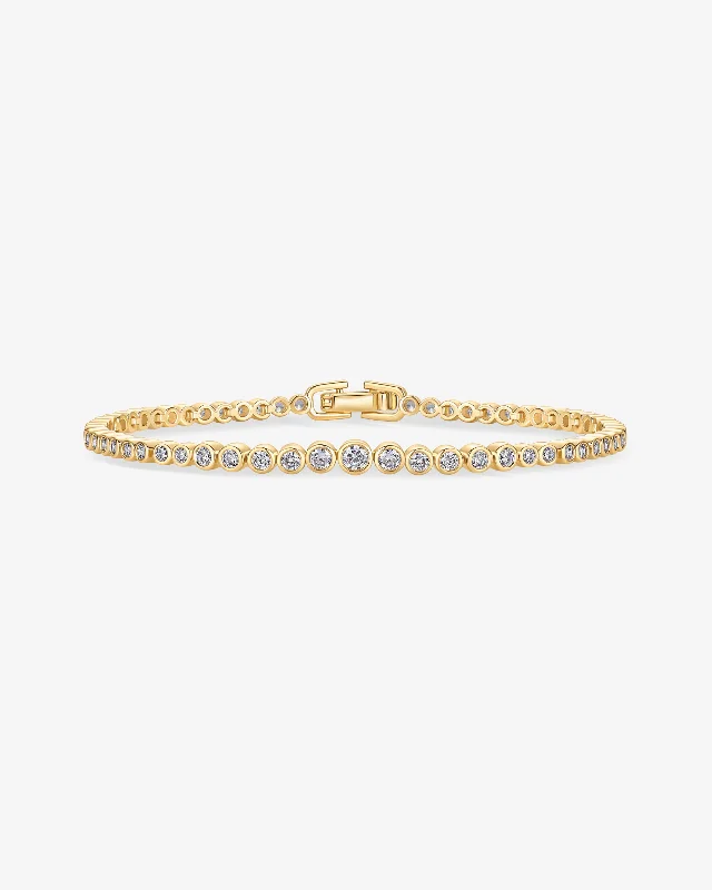 Round-Shaped Tennis Bracelet