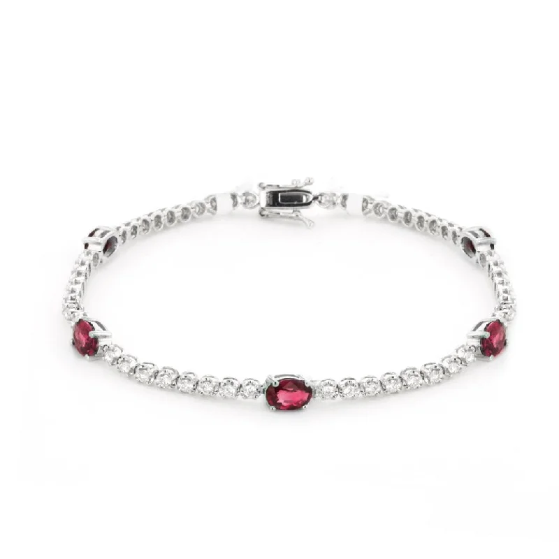 Ruby & Diamond Bracelet