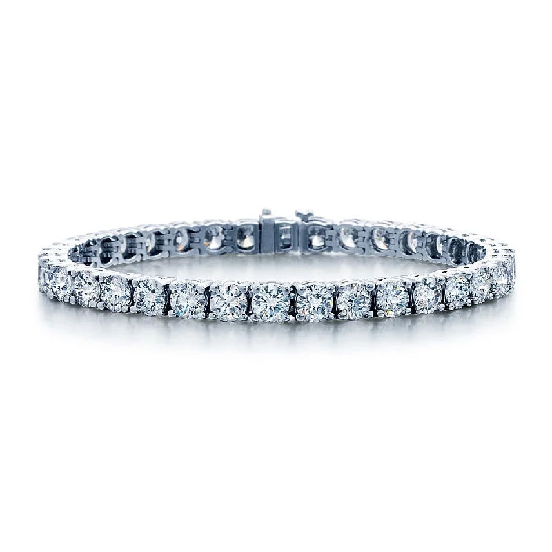 Sabel Collection 14K White Gold Round Diamond Tennis Bracelet