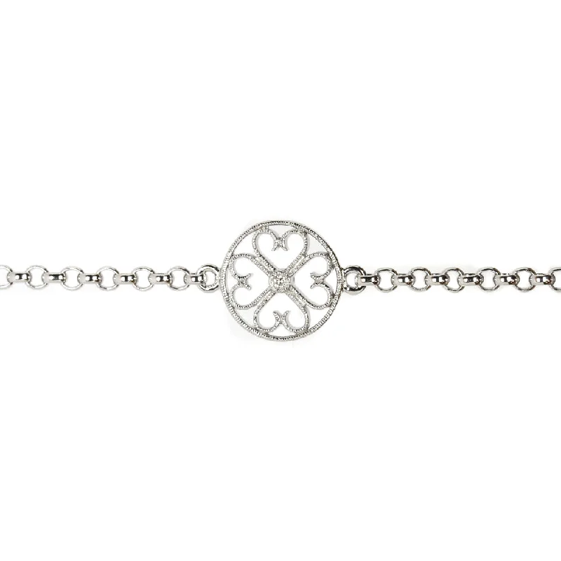 SIGNATURE LARGE DISC BRACELET