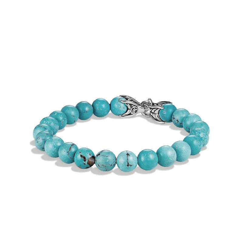 Spiritual Beads Bracelet with Turquoise, 8mm