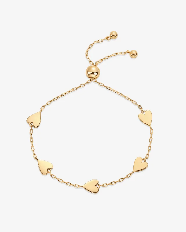 Station Heart Bracelet