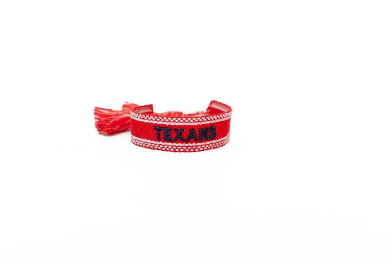 Texans Tassel Bracelet